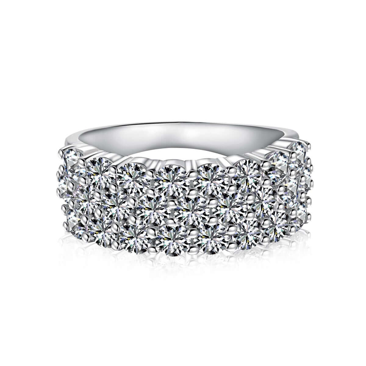 The Kendall Ring — Round-Cut Premium Zirconia Ring – Viviana