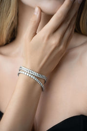 Premium 4MM Tennis Bracelet by Viviana Halil – Classic, timeless jewelry collection for a sophisticated, natural diamond sparkle without the compromise.