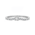 5MM Luxxe Tenné Round Tennis Bracelet in Sterling Silver by Viviana Halil