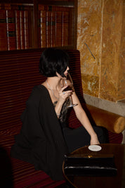 The Violet Necklace | Sterling Silver Modern Link Necklace