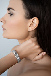 The Chiara Silver Bracelet