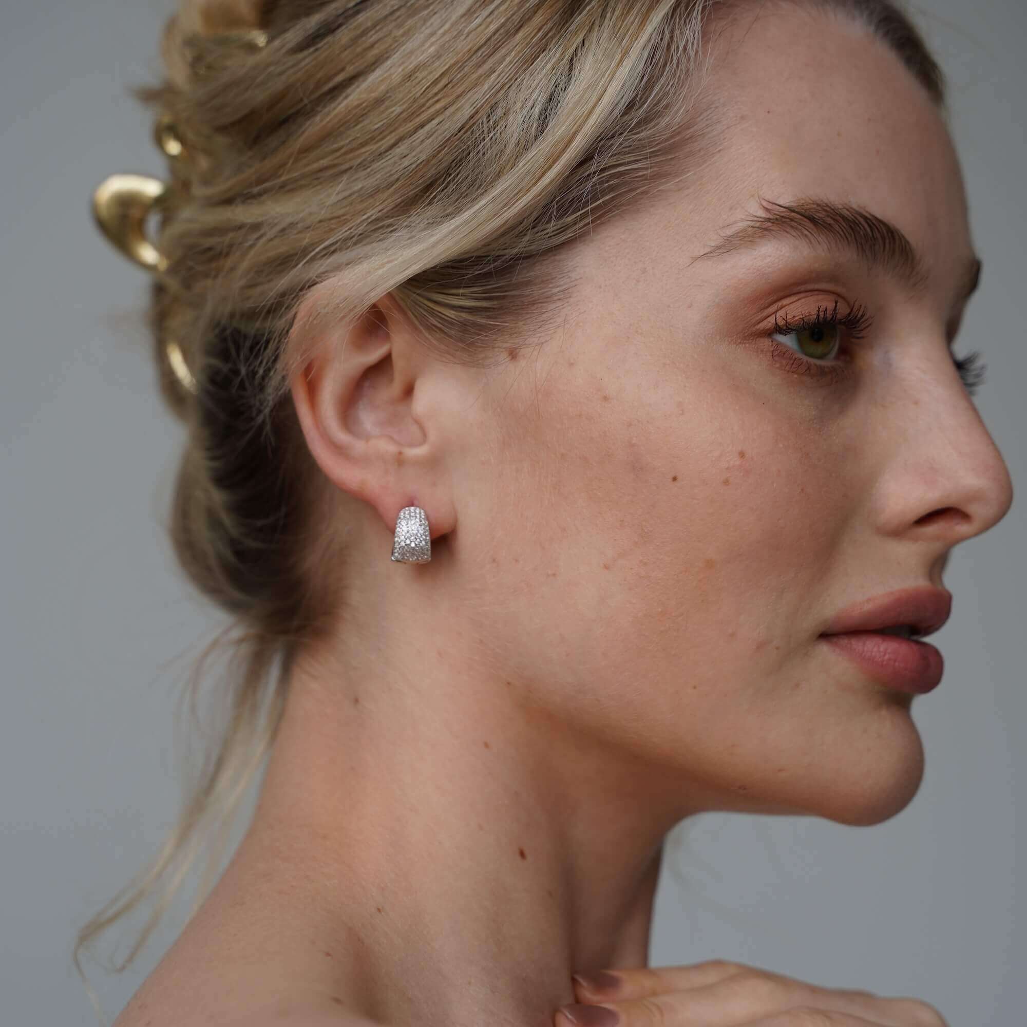 The Natalya Silver Earrings