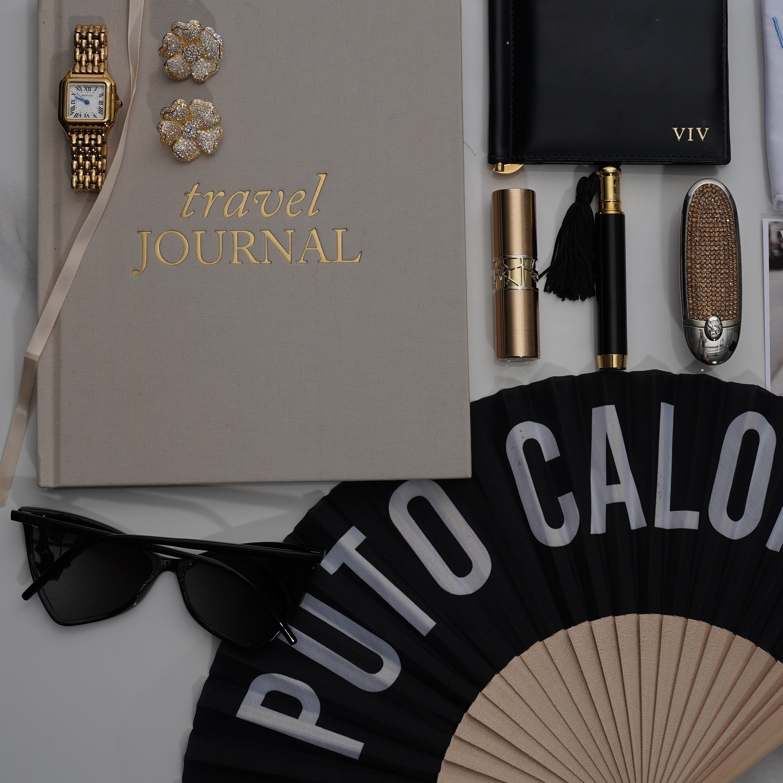 The Harriet Earrings by Viviana Halil in 18k gold coated sterling silver.