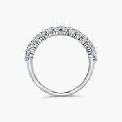 The Esmé Moissanite Ring in Sterling Silver