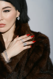 The Yves Bracelet | Diamond-Free Regal Tennis Bracelet