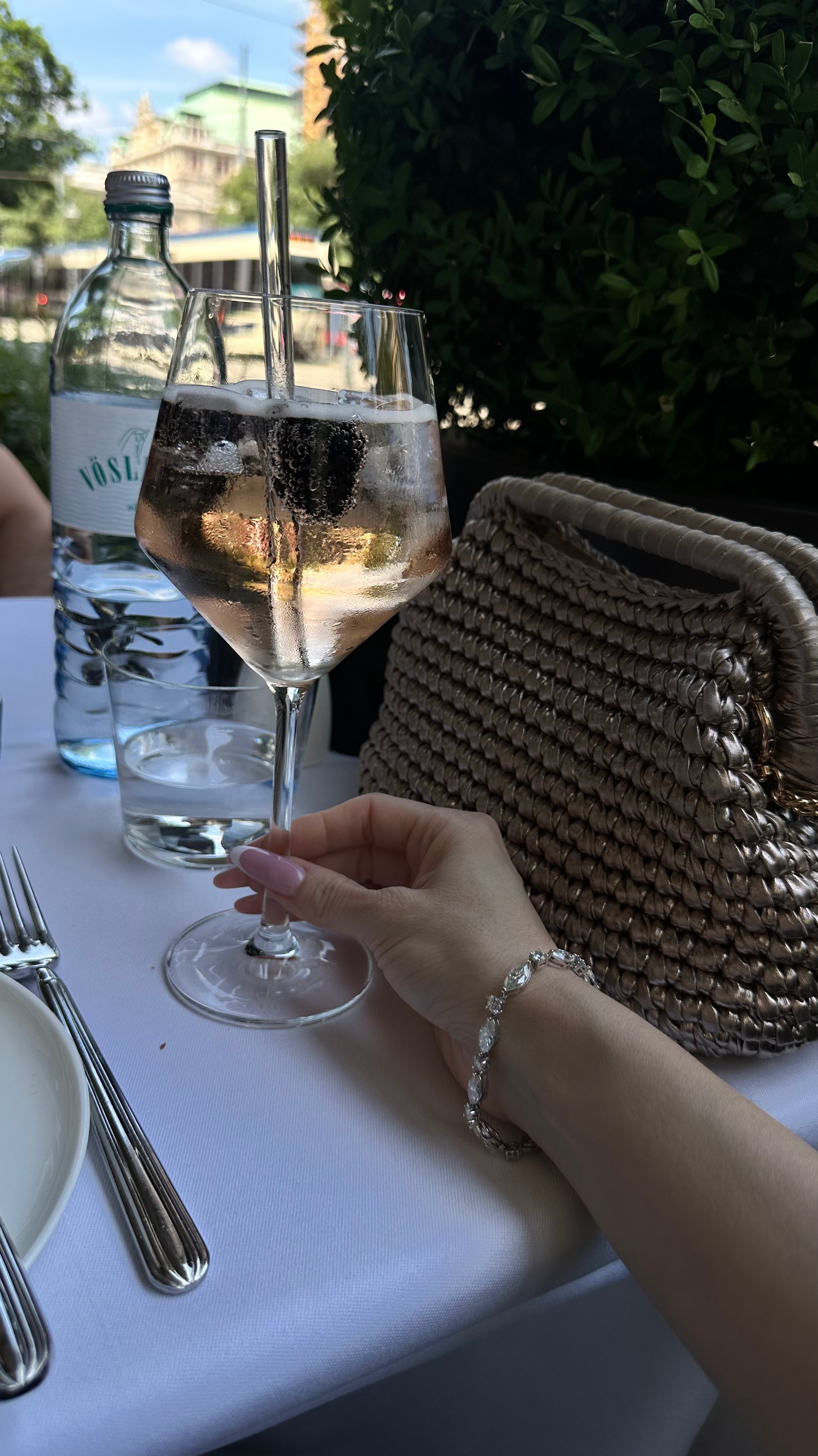 The Yves Moissanite Bracelet in Sterling Silver