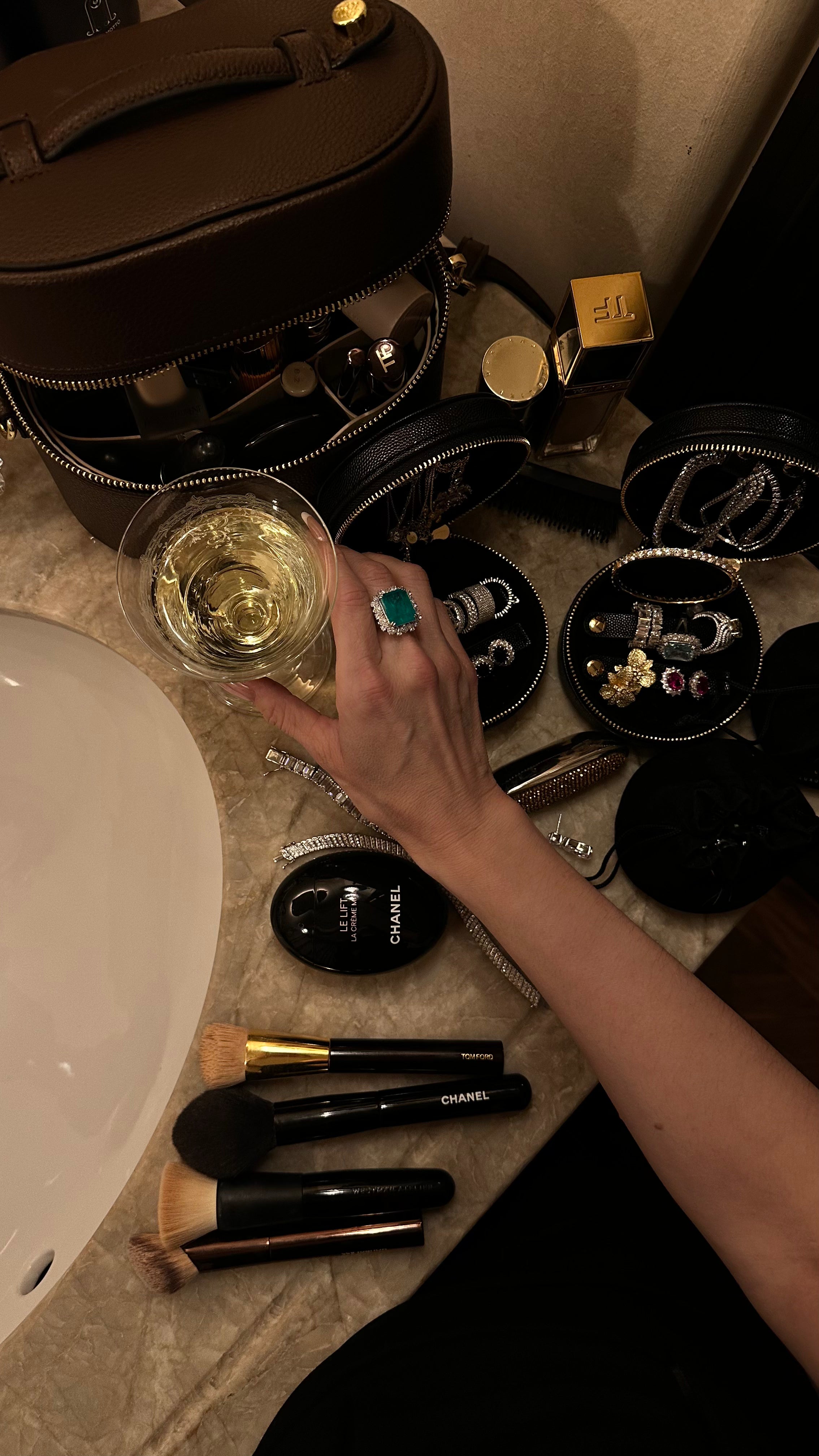 The Sissi Ring in Emerald Green | Sterling Silver Modern Heirloom Ring