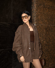 The Martha Earrings | 18k Gold Floral Silhouette Studs