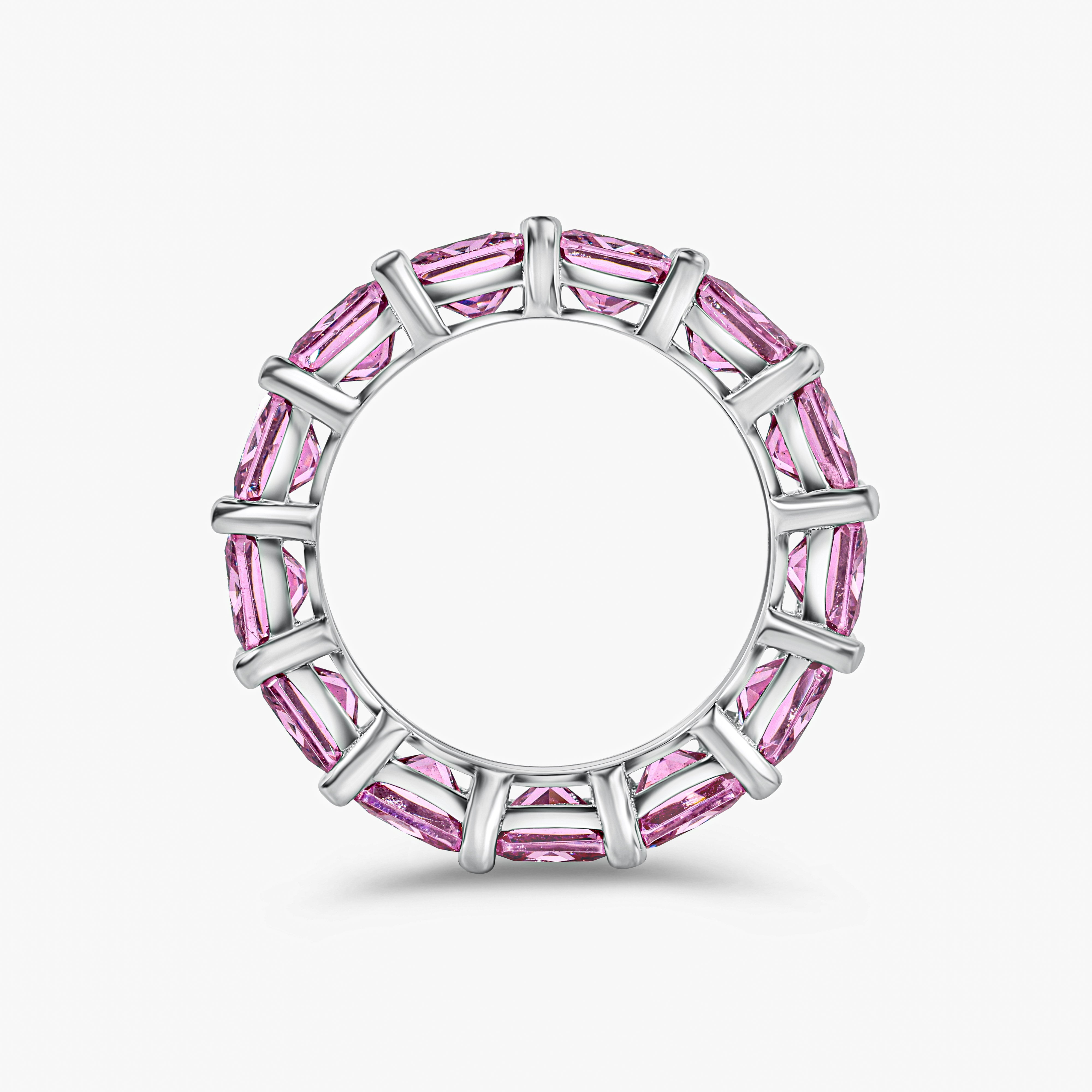 The Mia Ring in Pink