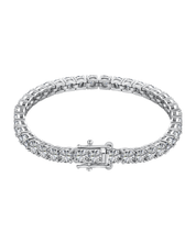 The Luxxe Tenné Bracelet | 4MM Sterling Silver Tennis Bracelet