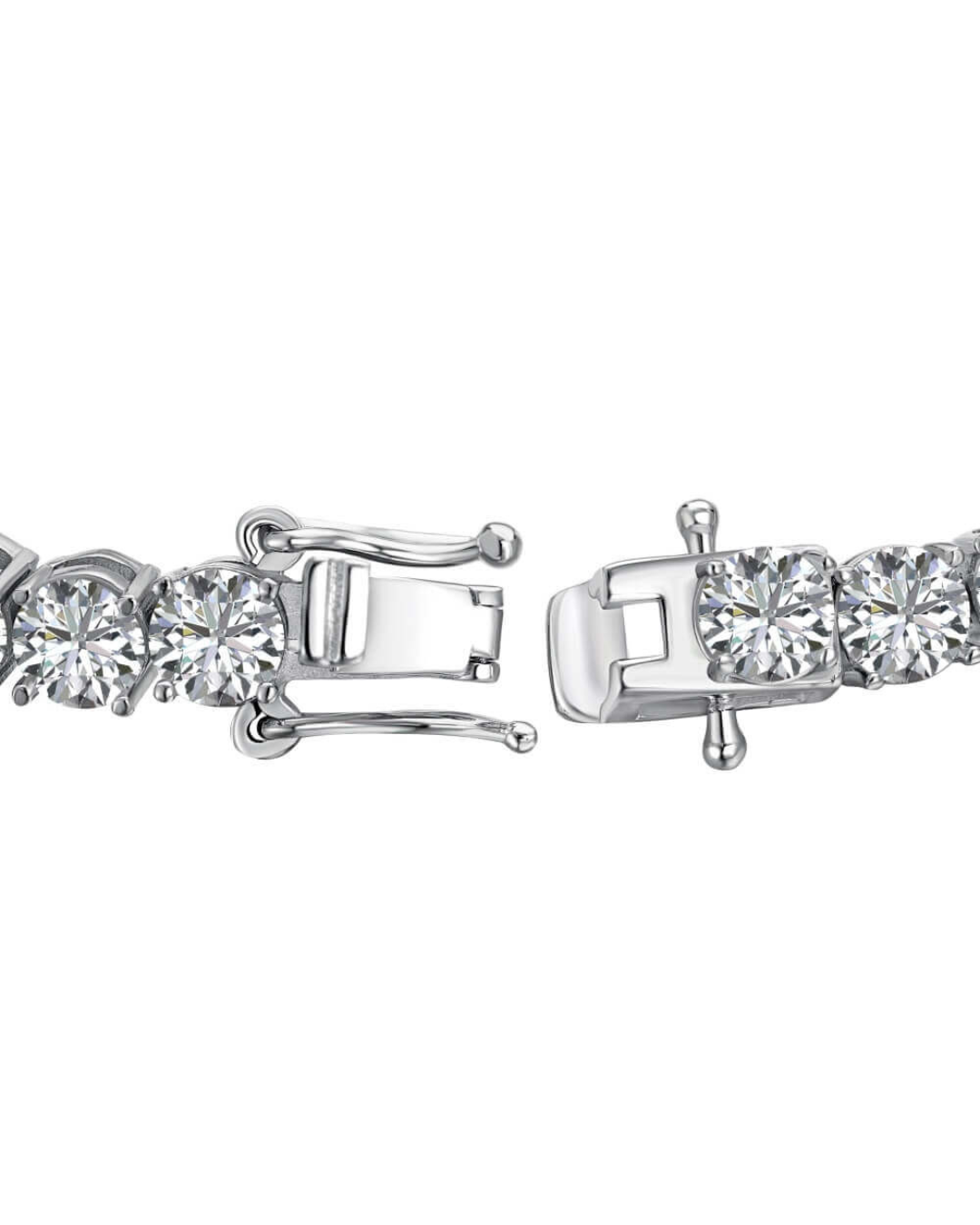 The Luxxe Tenné Bracelet | 4MM Sterling Silver Tennis Bracelet