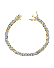 The Luxxe Tenné 4MM | 18k Gold Tennis Bracelet