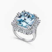 The Sissi Ring in Blue Sapphire