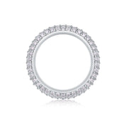 Fine jewelry craftsmanship detail — The Adara Ring with precision-set stones by Viviana Halil. 