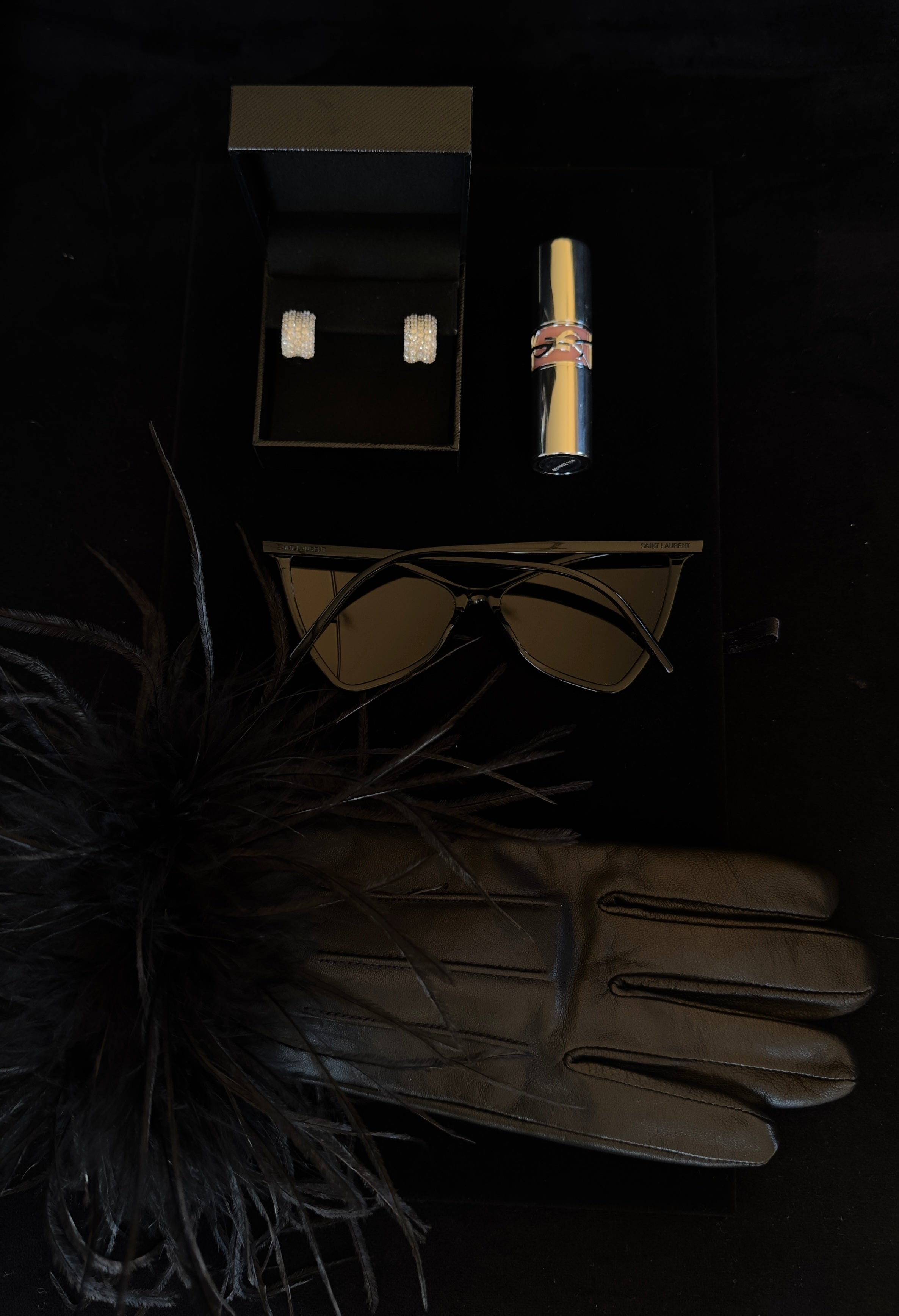 The Amira Earrings by Viviana Halil — modern sterling silver statement earrings.