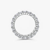 The Daliah Ring by Viviana Halil — diamond-free double eternity band in sterling silver.