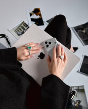 The Gemma Ring by Viviana Halil — diamond-free high jewelry design in sterling silver.