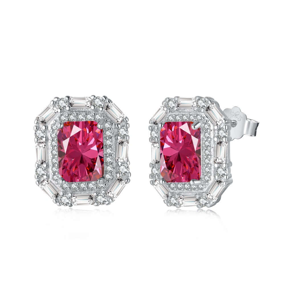 The Laurent Earrings sterling silver statement jewelry by Viviana Halil.