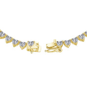 Luxury 18k gold heart necklace Viviana Halil jewelry