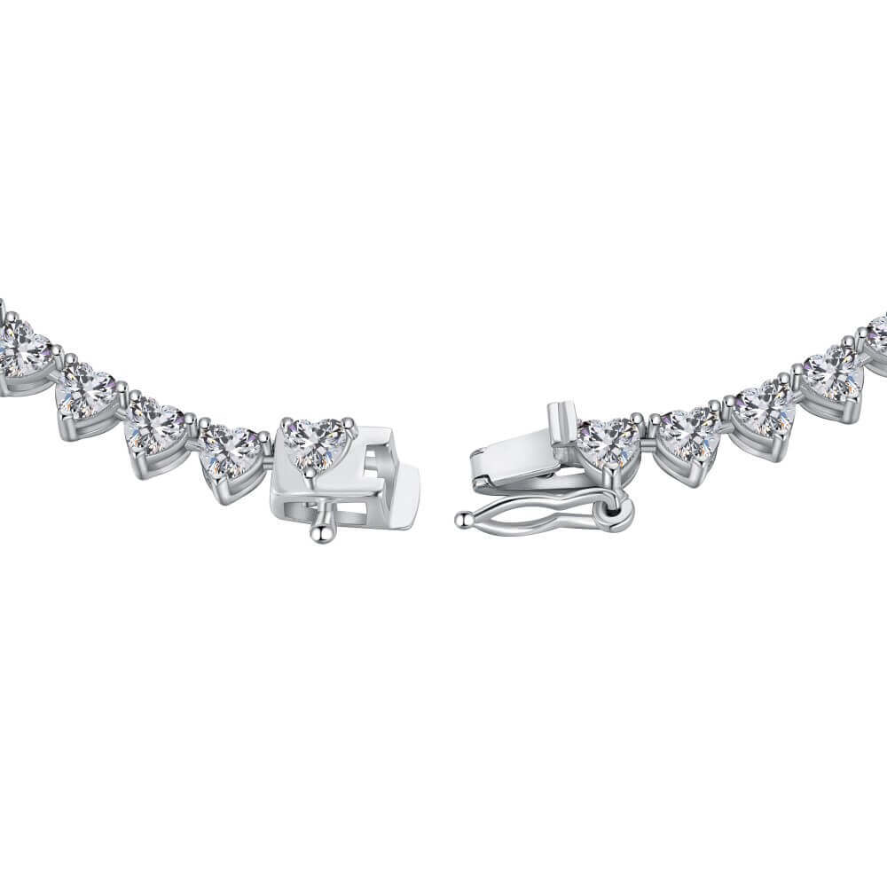 Viviana Halil Mon Amour Necklace diamond alternative fine jewelry