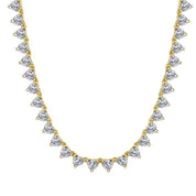 Viviana Halil Mon Amour Necklace diamond alternative fine jewelry