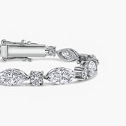 Yves Bracelet fine jewelry moissanite tennis bracelet