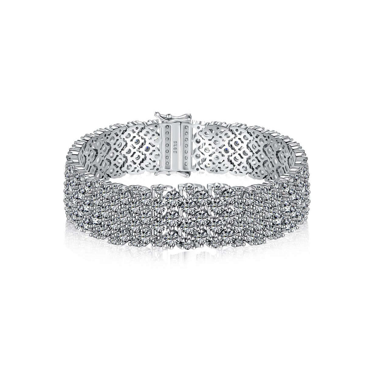 The Chiara Bracelet | High-Jewelry Mesh Design