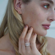 Sephora Ring Viviana Halil rose gold editorial jewelry