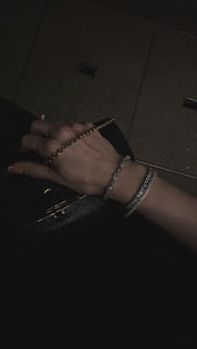 Viviana Halil Moissanite bracelet sterling silver high craftsmanship