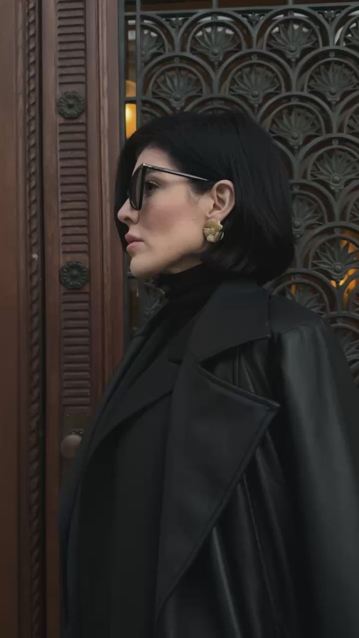 The Harriet Earrings | Timeless Floral Stud In 18k Gold