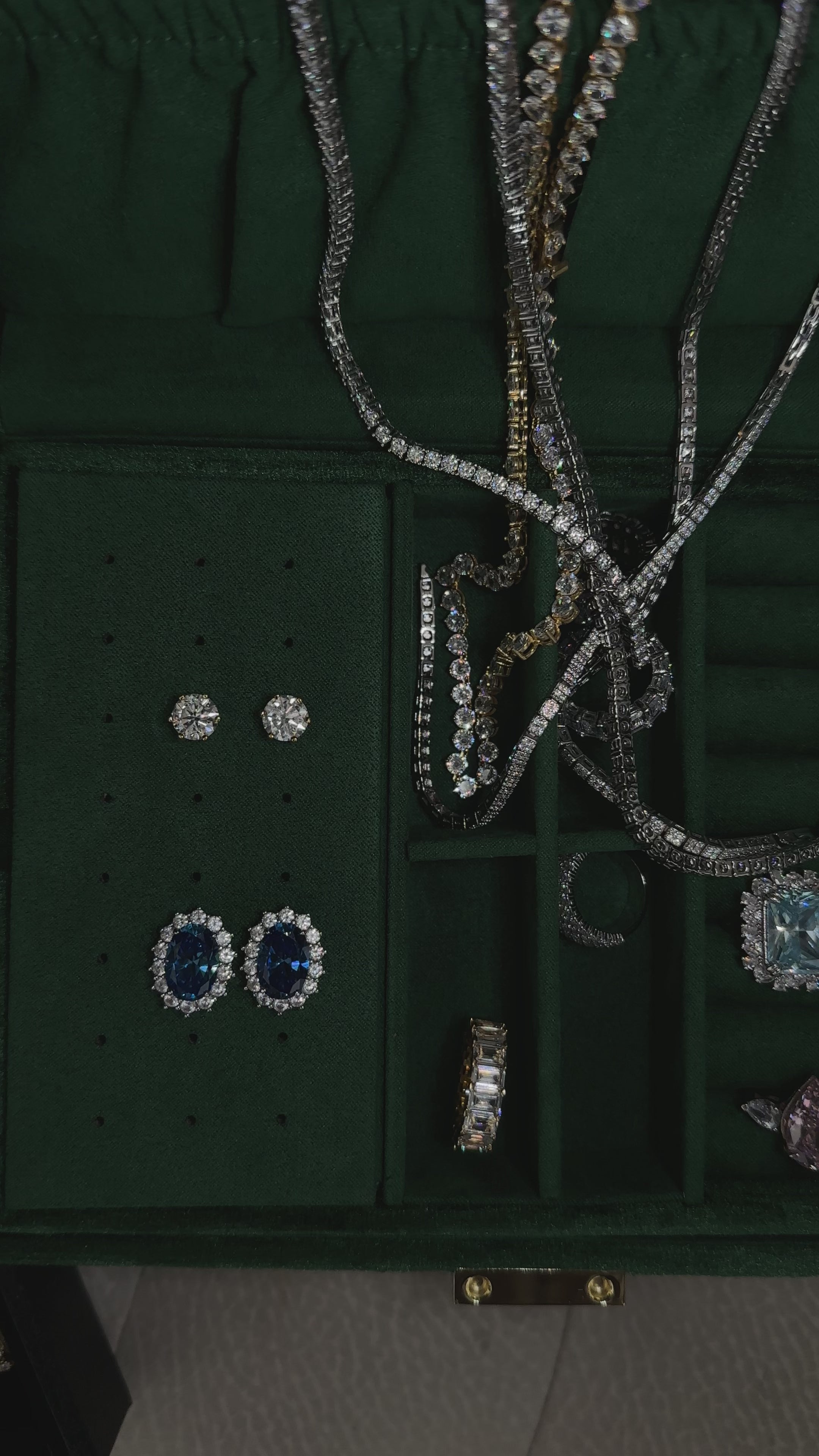 The Vienna Stud | The Essential 2ct Moissanite Martini Studs