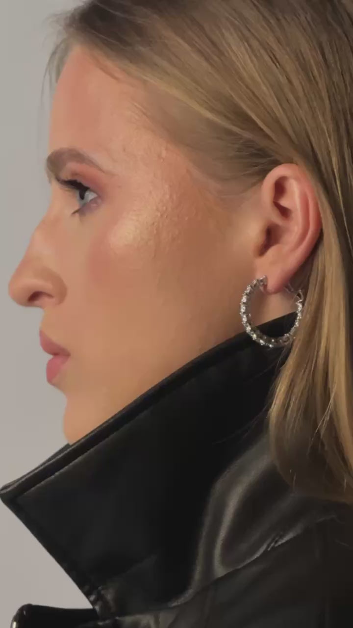 The Gisele Earrings – Power Meets Elegance in Sterling Silver