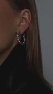 The Gisele Earrings – Power Meets Elegance in Sterling Silver