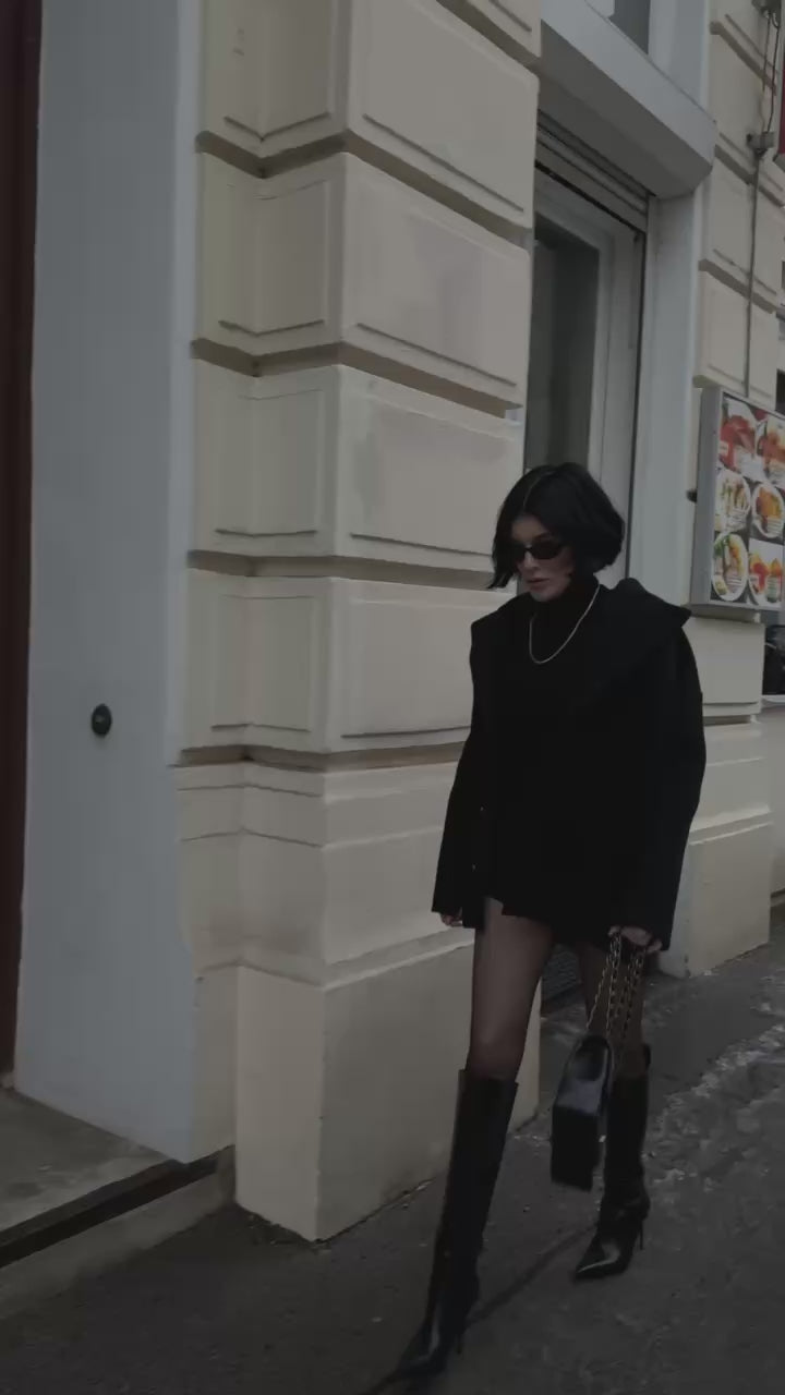 The Violet Necklace | Sterling Silver Modern Link Necklace