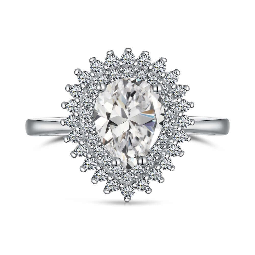 The Celine Ring sterling silver feminine statement jewelry by Viviana Halil