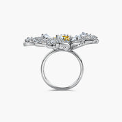 The Flower Ring by Viviana Halil featured in Tatler GQ Vogue jewelry. 