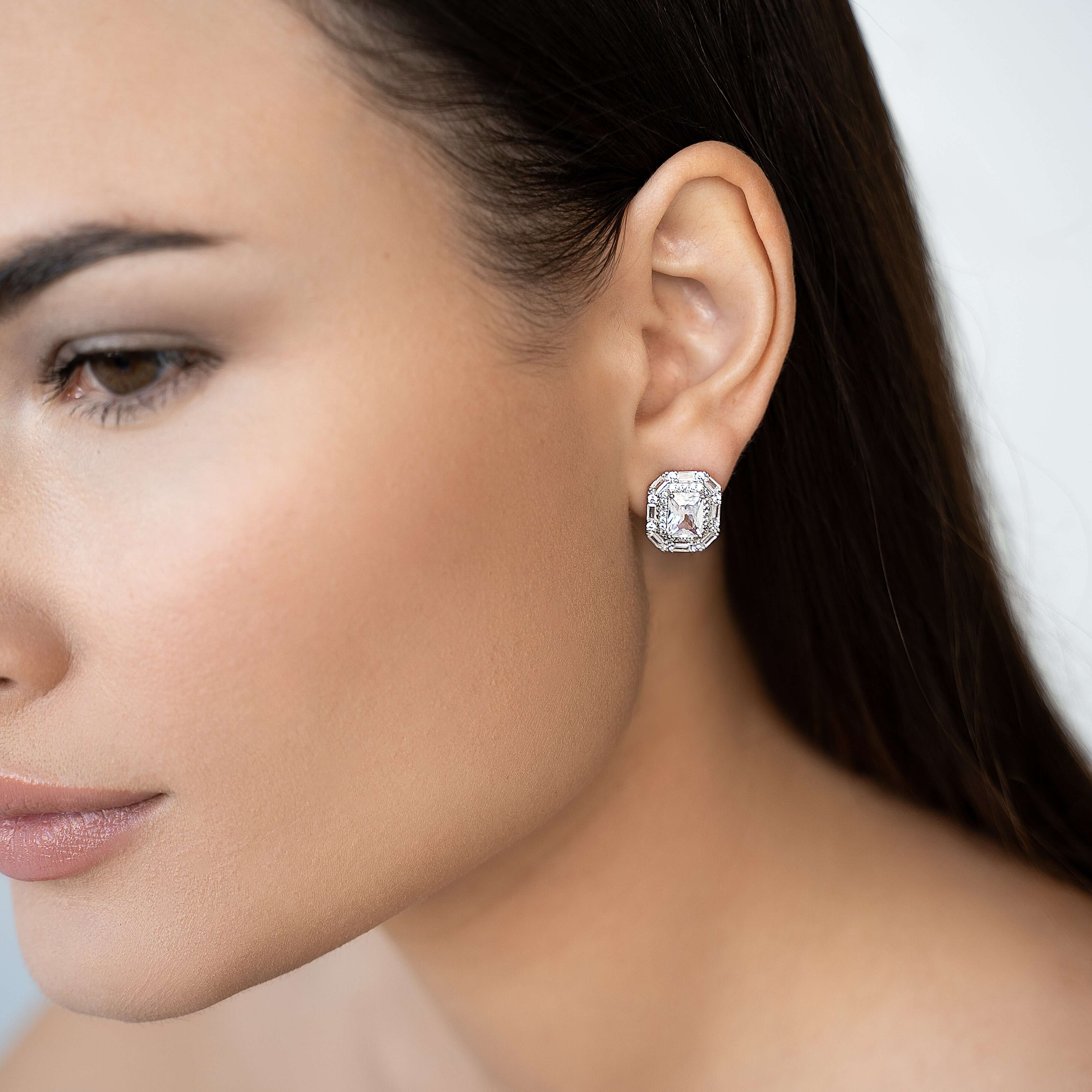 Viviana Halil Laurent Earrings editorial fine jewelry design