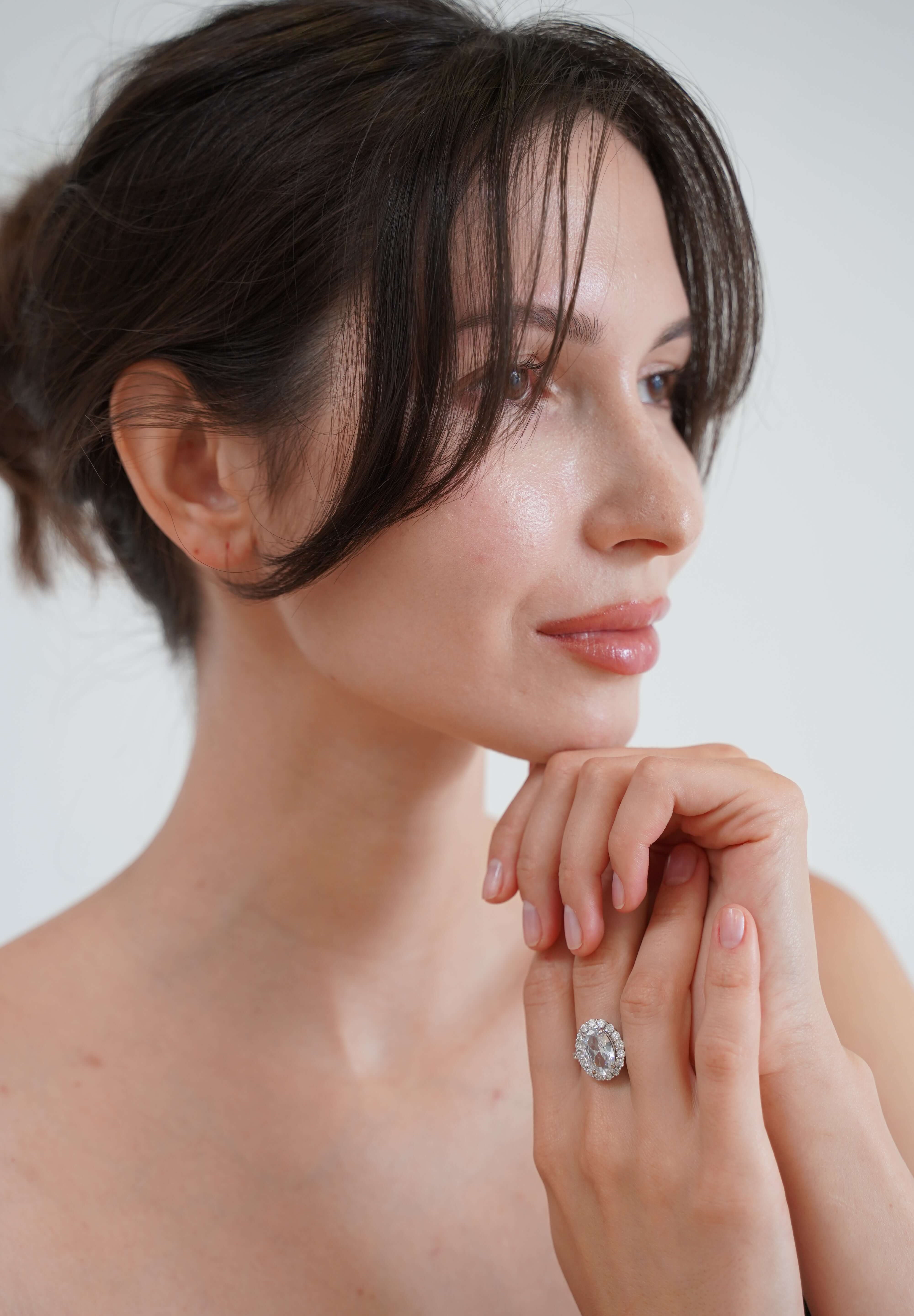 Viviana Halil The Mon Cheri Ring romantic fine jewelry design.