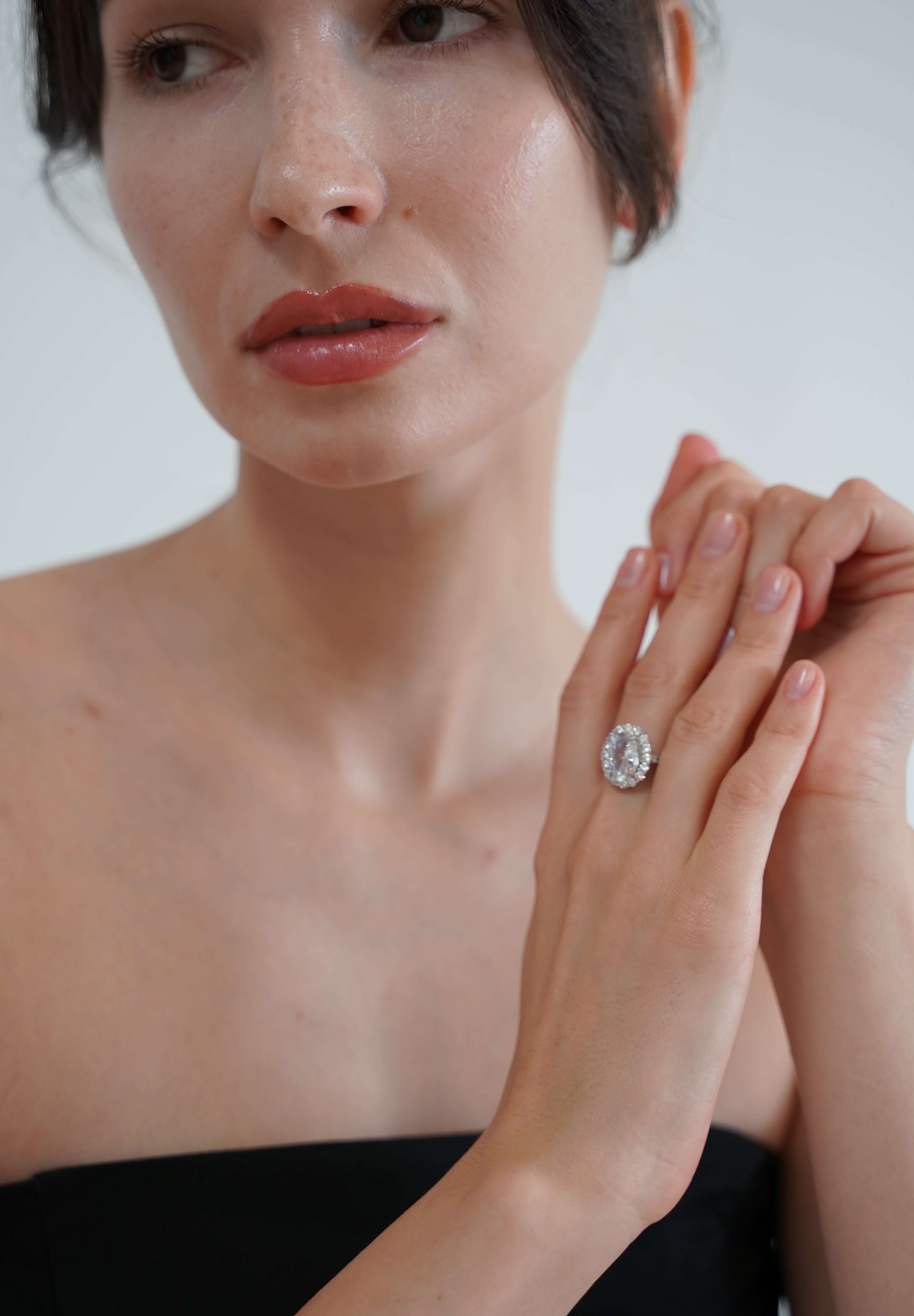 The Mon Cheri Ring editorial statement jewelry by Viviana Halil.
